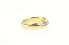 14K Yellow Gold 0.21 Ctw Diamond Channel Classic Wedding Ring
