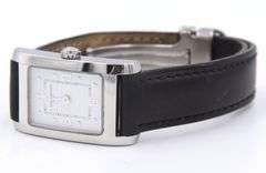 Baume & Mercier Hampton Quartz 20mm Black Leather Strap Watch