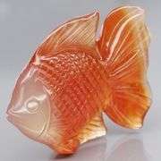 Gorgeous 43.17ct striped Agate carving