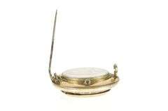 Gold Filled Victorian In Memory Woven Hair Mourning Photo Pin/Brooch