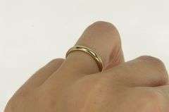 18K White Gold 2.8mm Tiffany & Co Wedding Band Ring