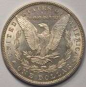 1886 Morgan Silver Dollar with Luster