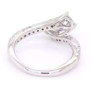 Dazzling White Gold 1ctw Moi Et Toi Diamond Ring
