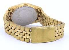 Pulsar Day Date Presidential Quartz 2 Tone Watch