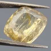 Collectors untreated 7.77ct yellow Tourmaline