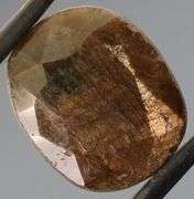 Earth toned 17.95ct untreated Sapphire