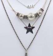 Lot of 4 Vintage 925 Sterling Silver Necklaces