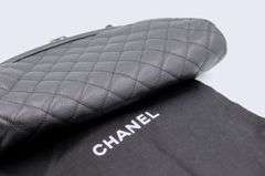 Chanel Timeless Quilted Caviar Clutch Bag