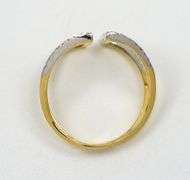 Stylish 14k White Gold Ring