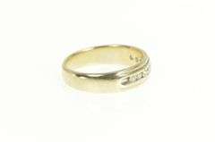 14K Yellow Gold 0.50 Ctw Classic Diamond Men's Wedding Band Ring