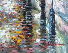 ONE OF A KIND BEAUTIFUL PAINTING ON CANVAS