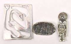 Sterling Silver Random Pin Lot