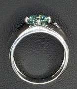 Men's Sparkling 2.05 Ct Fire Moissanite Ring