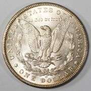 1899 Tilted O Morgan Dollar