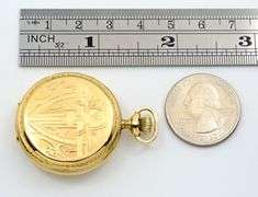 Darling 0s Waltham 14K Woman's Pocket Watch