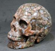 Incredible 6,755ct Que Sera Stone Skull