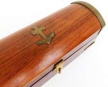 Vintage Spy Glass/Telescope with Wood Box