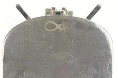 Sterling Silver TF Pave Snare Drum Line Marching Band Pendant