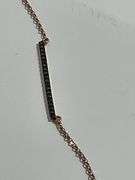 BRAND NEW 14K ROSE GOLD AND DIAMOND NECKLACE