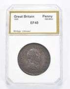 EF45 1806 Great Britain Penny - Graded PCI