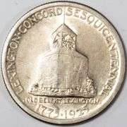1925 Near Unc Lexington Concord Comm Half