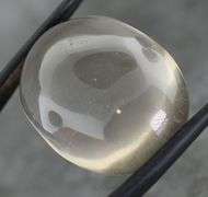 Gorgeous lightly saturated 49.80ct champagne Quartz