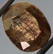 Earth toned 17.95ct untreated Sapphire
