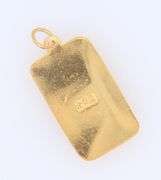 24kt Yellow Gold Dragon Pendant