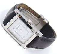 Baume & Mercier Hampton Quartz 20mm Black Leather Strap Watch