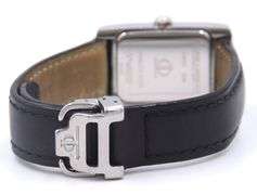 Baume & Mercier Hampton Quartz 20mm Black Leather Strap Watch