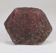 Large 345ct Natural violet red Ruby
