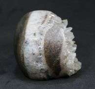 Dual faced 1,710ct Quartz Skull Carving