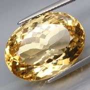 Captivating 25.03ct large golden Citrine