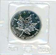 Sealed 1989 Canadian Maple Leaf .9999 Silver Round