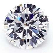 Sparkling 4.38 Ct VVs1 I-J Fire Moissanite Solitaire