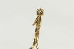 14K Yellow Gold Tennis Racket Racquet Sports Charm/Pendant