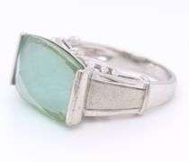 925 Sterling Silver Jade Ring