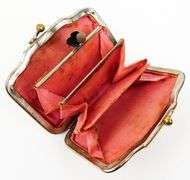 Antique French Celluloid Change Purse