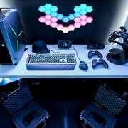 Modular Honeycomb Wall Lights: Creative Illumination