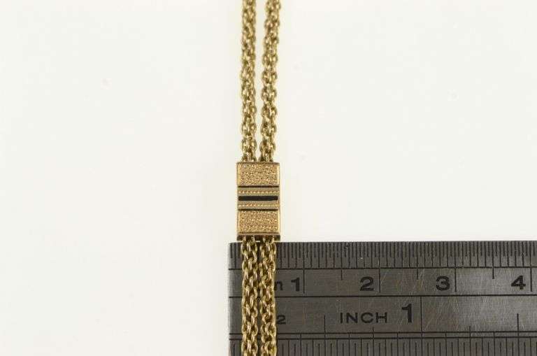 Gold Filled Victorian Ornate Pocket Watch Chain Bracelet