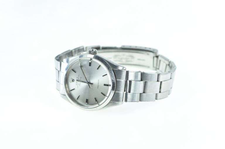 Rolex Air King Stainless Model 5500 1950's Men's Watch