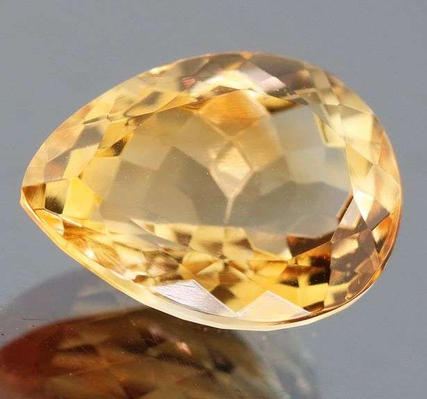 Vibrant! 6.71ct golden unheated Citrine