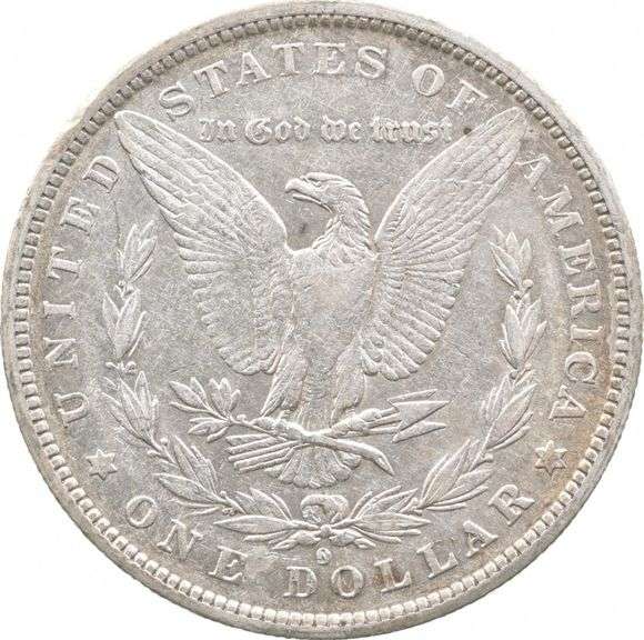 1882-O/S Morgan Silver Dollar VAM-3