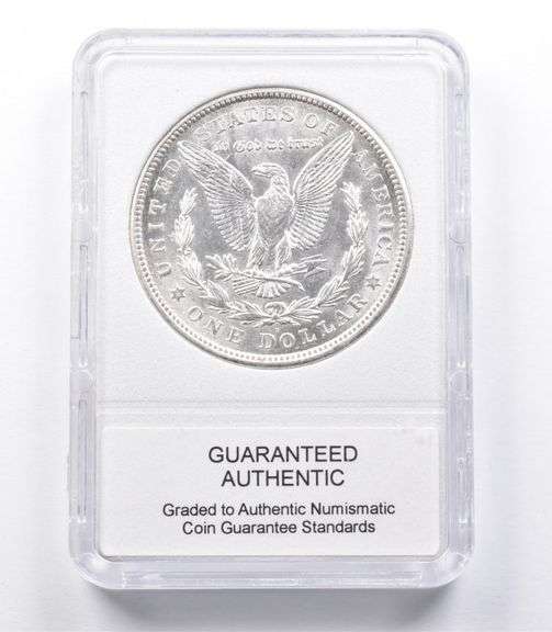 MS66 1921-D Morgan Silver Dollar NCG