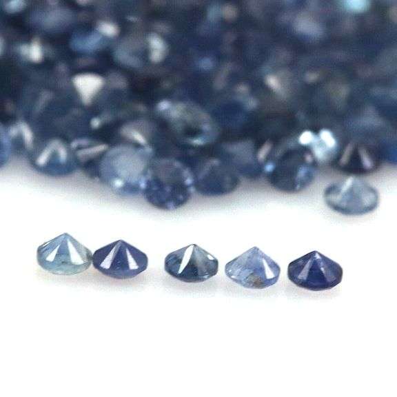 Natural 6.03ct rich blue Sapphire set