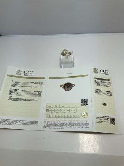 CERTIFIED BRAND NEW 14K GOLD DIAMOND RING