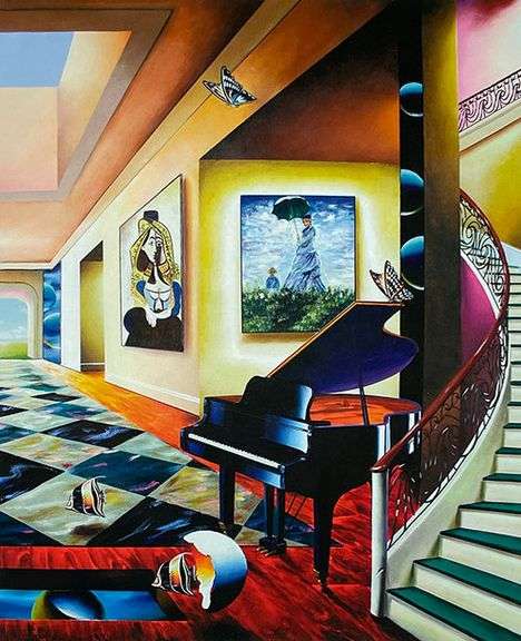 Collectible Ferjo (Brazil 1946 - ), Perfect Afternoon