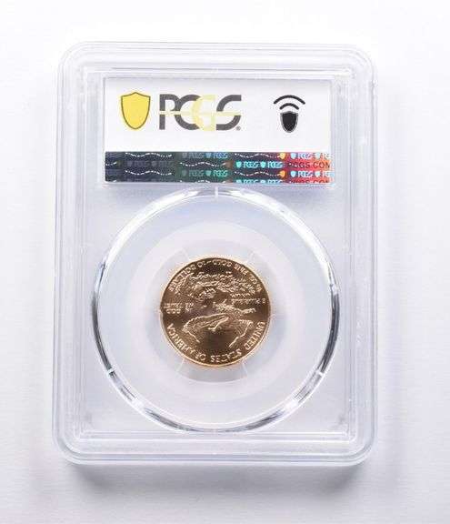 MS70 1998 $10 American Gold Eagle 1/4 Oz Gold PCGS