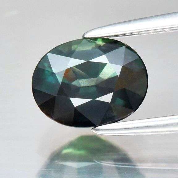 Untreated! 1.15ct blue green Sapphire