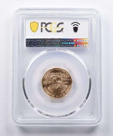 MS70 1998 $10 American Gold Eagle 1/4 Oz Gold PCGS